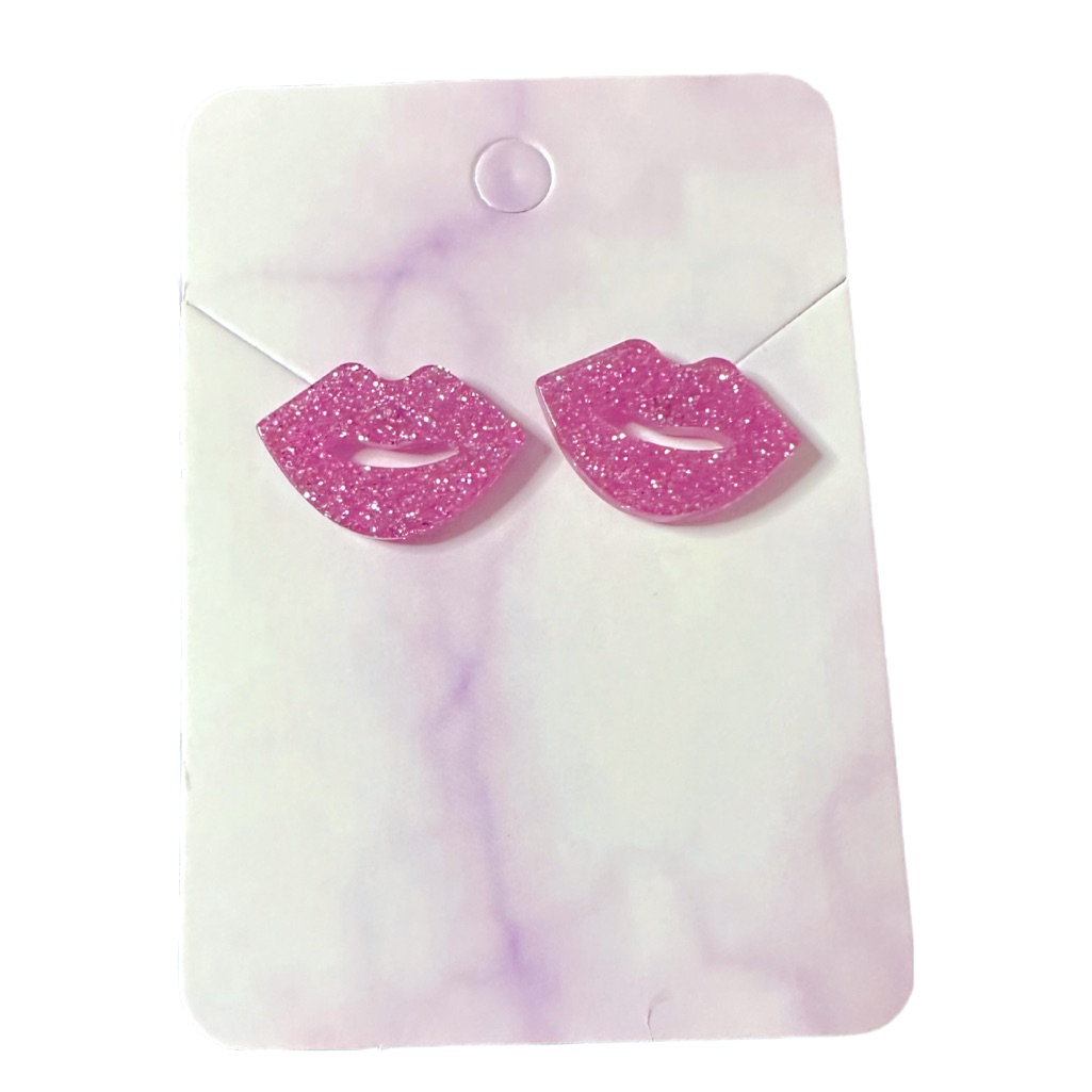 Bratz Pink Lips Earrings 15$